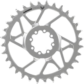 SRAM Eagle 90 T-Type Direct Mount Chainring - 32t 12-Speed 8-Bolt Direct Mount 3mm Offset Steel Silver
