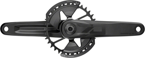 SRAM Eagle 70 T-Type Wide Crankset - 165mm 12-Speed 32t Chainring Direct Mount 2-Guards DUB Spindle Interface BLK