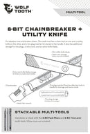 8-Bit Chainbreaker + Utility Knife Multi-Tool-6