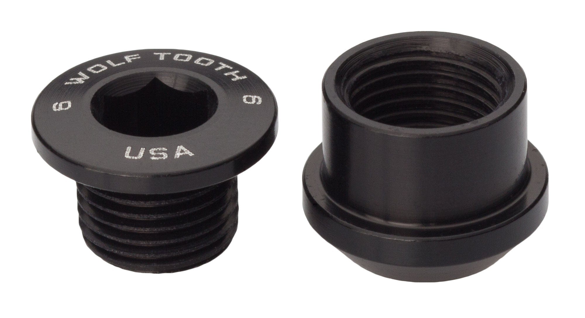 Wolf Tooth Set of 4 Chainring Bolts+Nuts for 1X