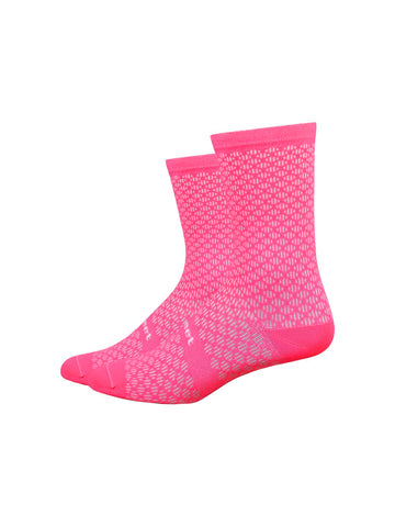 Sock DeFeet Evo Mont Ventoux 6'' Medium Visibility Pink