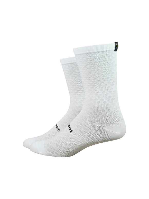 Sock DeFeet Evo Mont Ventoux 6'' Medium White