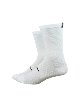 Sock DeFeet Evo Mont Ventoux 6'' Large White
