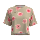 Panache W's Crop Jersey -  Flower-1