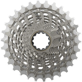 SRAM RED XG-1290 Cassette - 12-Speed 10-30t For XDR Driver Body Silver E1
