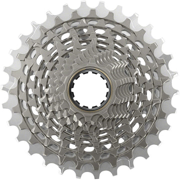 SRAM RED XG-1290 Cassette - 12-Speed 10-30t For XDR Driver Body Silver E1