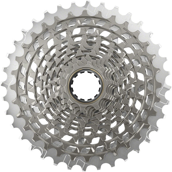 SRAM RED XG-1290 Cassette - 12-Speed 10-36t For XDR Driver Body Silver E1
