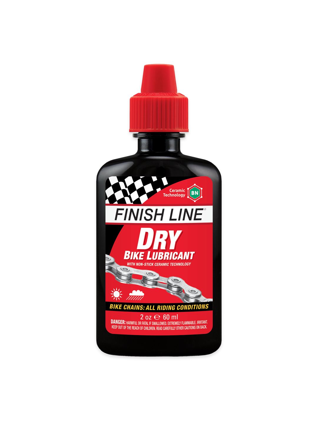 Lubricant Finish Line Ceramic Dry Bottle 2oz