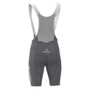Panache Men's WT 2ND SKIN Bib Short - Grey w/Panache Logo-3