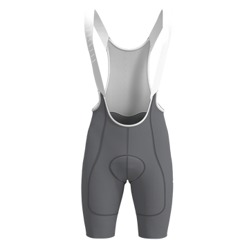 Panache Women's WT 2ND SKIN Bib Short - Grey w/Panache Logo - 0