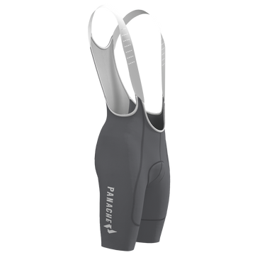 Panache Women's WT 2ND SKIN Bib Short - Grey w/Panache Logo