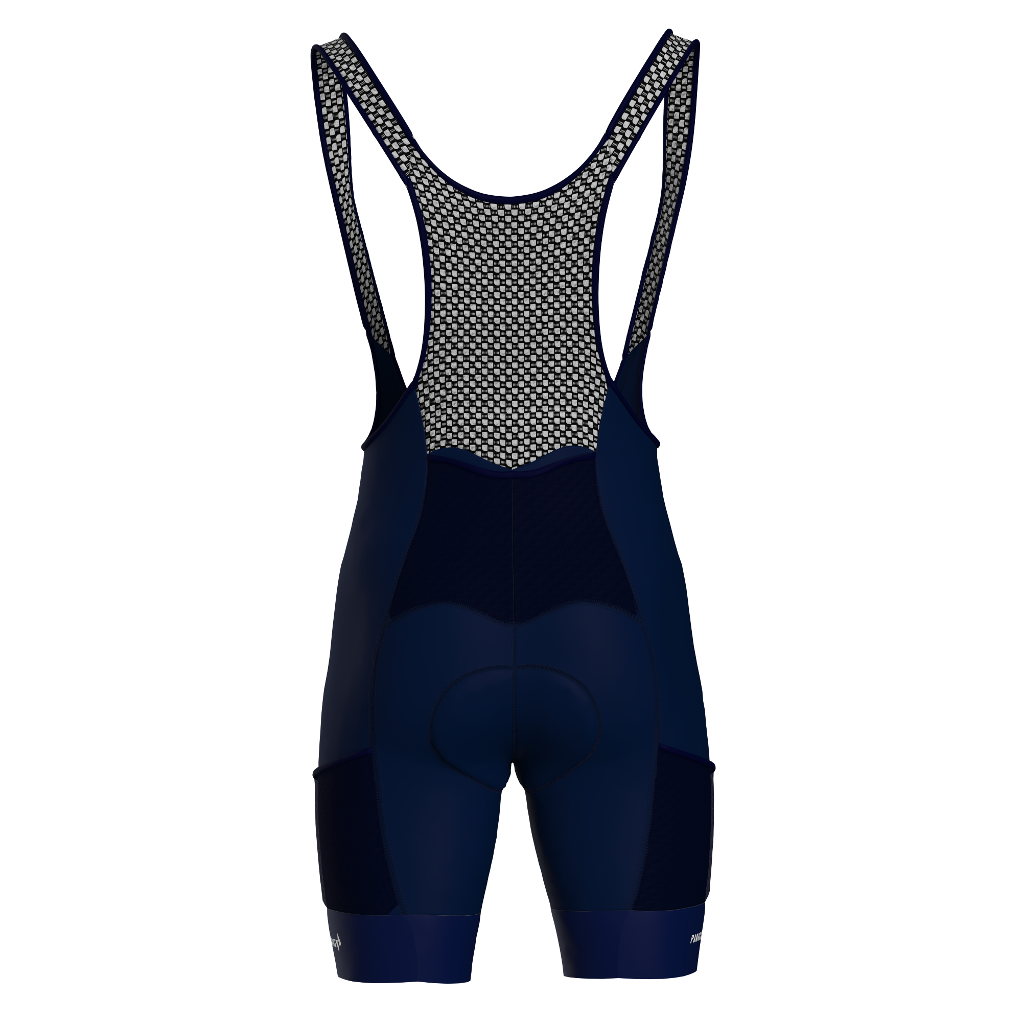 Panache W's Cargo Pocket Bib Short - Midnight Blue - 0