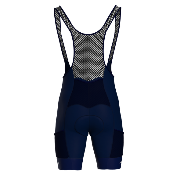 Panache W's Cargo Pocket Bib Short - Midnight Blue