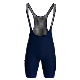 Panache W's Cargo Pocket Bib Short - Midnight Blue