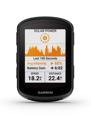 Garmin Edge 540 Solar Bike Computer - GPS Wireless Black