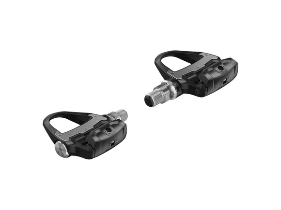 Garmin Rally RS100 Power Meter Pedals - Single Sided Clipless Composite 9/16" BLK Pair Single-Sensing Shimano SPD-SL