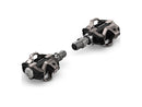 Garmin Rally XC100 Power Meter Pedals - Dual Sided Clipless Alloy 9/16" BLK Pair Single-Sensing Shimano SPD-1