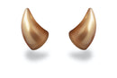 Helmet Flair MagNeatOhz: Small Gold Devil Horns for Helmet-2