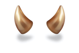 Helmet Flair MagNeatOhz: Small Gold Devil Horns for Helmet - 0