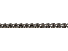 KMC HL1 Wide Chain - Single Speed 1/2" x 1/8" 100 Links Half Link Chain Silver