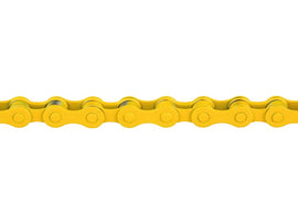KMC S1 Chain Single Speed 1/8'' Links: 112 Yellow