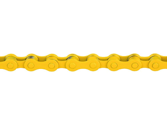 KMC S1 Chain Single Speed 1/8'' Links: 112 Yellow