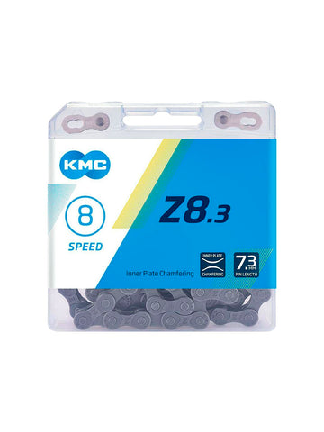 KMC Z8.3 Chain - 8-Speed 116 Links Gray