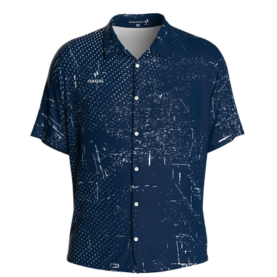 Panache Performance Button Shirt - Kokopelli Grunge
