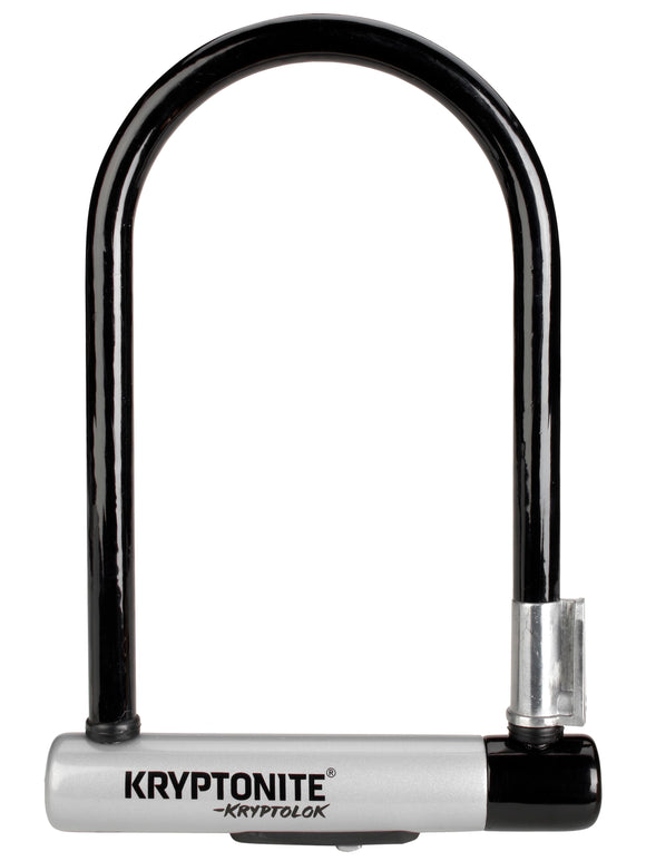 Kryptonite KryptoLok U-Lock - 5 x 9" Keyed Black Includes bracket