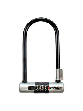 Kryptonite KryptoLok U-Lock - 4 x 9" 4-Digit Combination BLK Includes bracket