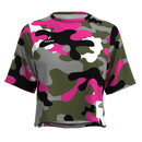Panache W's Crop Jersey -  Glide Camo-1
