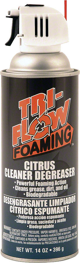 TriFlow Foaming Citrus Degreaser Aerosol: 14oz