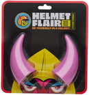 Helmet Flair MagNeatOhz: Large Pink Devil Horns for Helmet-4