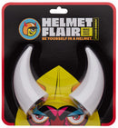 Helmet Flair MagNeatOhz: Large White Devil Horns for Helmet-4