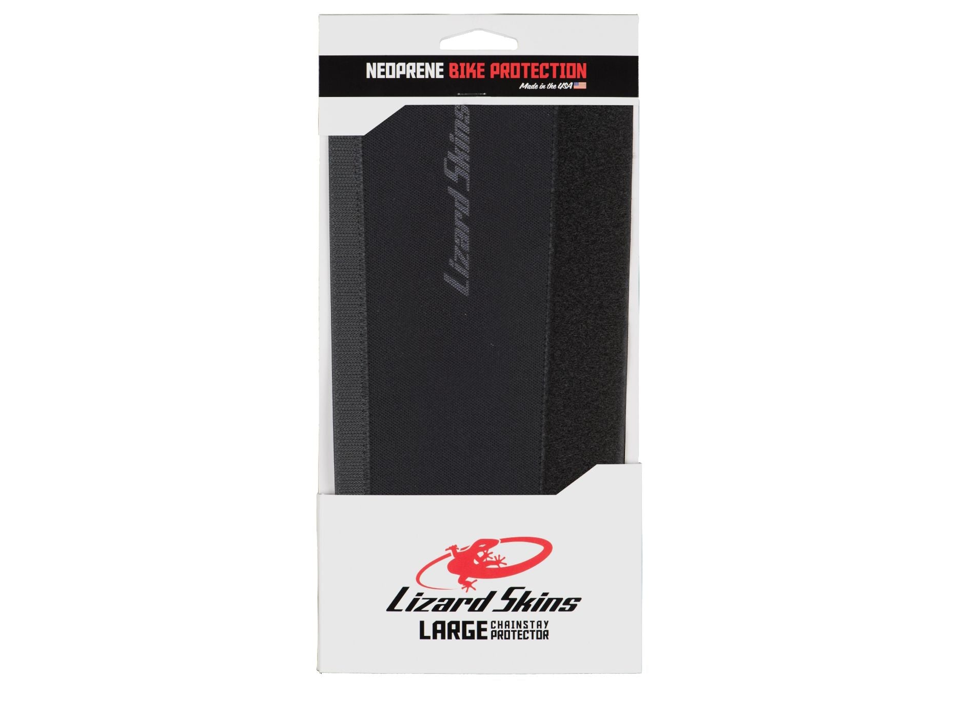 Lizard Skins Neoprene Chainstay Protector: LG Black