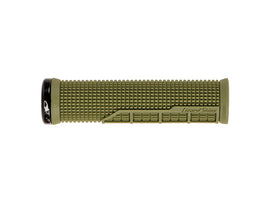 Lizard Skins Machine Grip - Olive Green Single Sided Lock-On