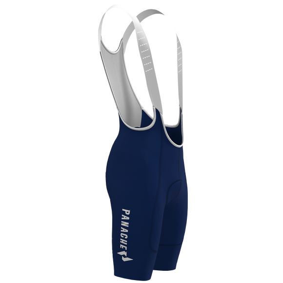 Panache Women's WT 2ND SKIN Bib Short - Midnight Blue w/Panache Logo