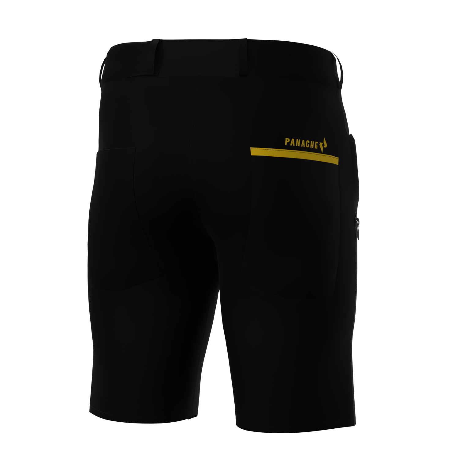 Panache M's XC MTB UL Shell Short - BLACK - 0