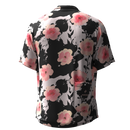 Panache Performance Button Shirt - Night Flower-2