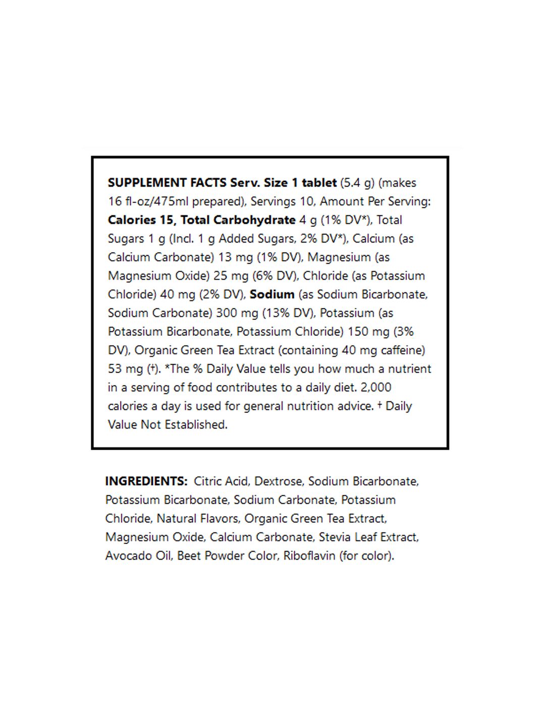 Supplement Nuun Sport+ Mango Orange 10 Serving - 0