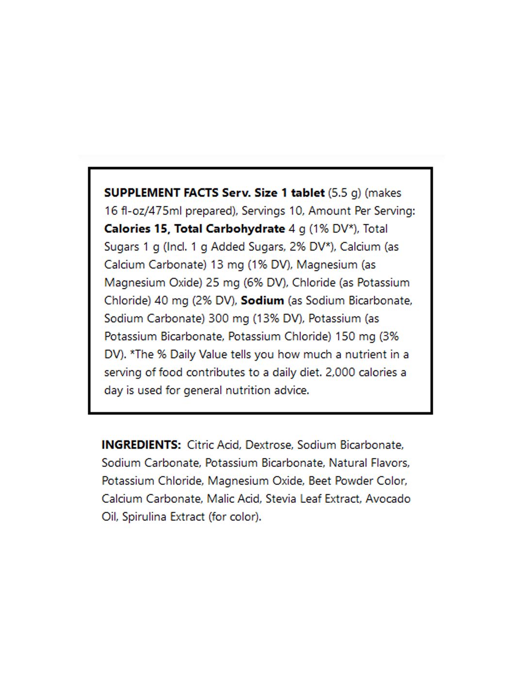Supplement Nuun Sport Tri-Berry 10 Serving - 0