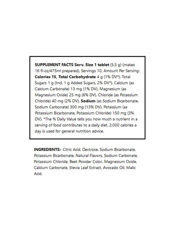 Supplement Nuun Sport Fruit Punch 10 Serving