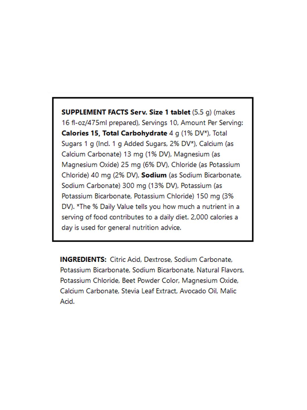 Supplement Nuun Sport Orange 10 Serving - 0
