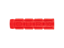 Oury Single Compound V2 Grips - Candy Red