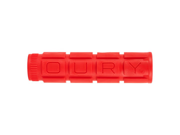 Oury Single Compound V2 Grips - Candy Red