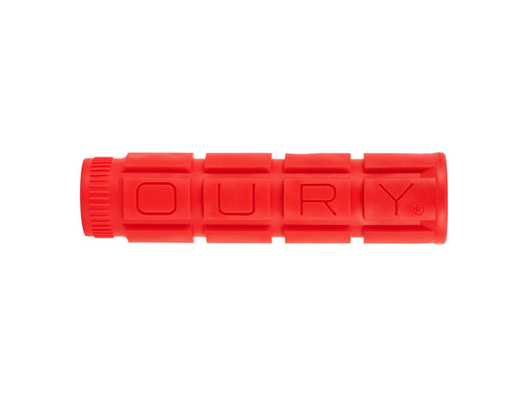 Oury Single Compound V2 Grips - Candy Red