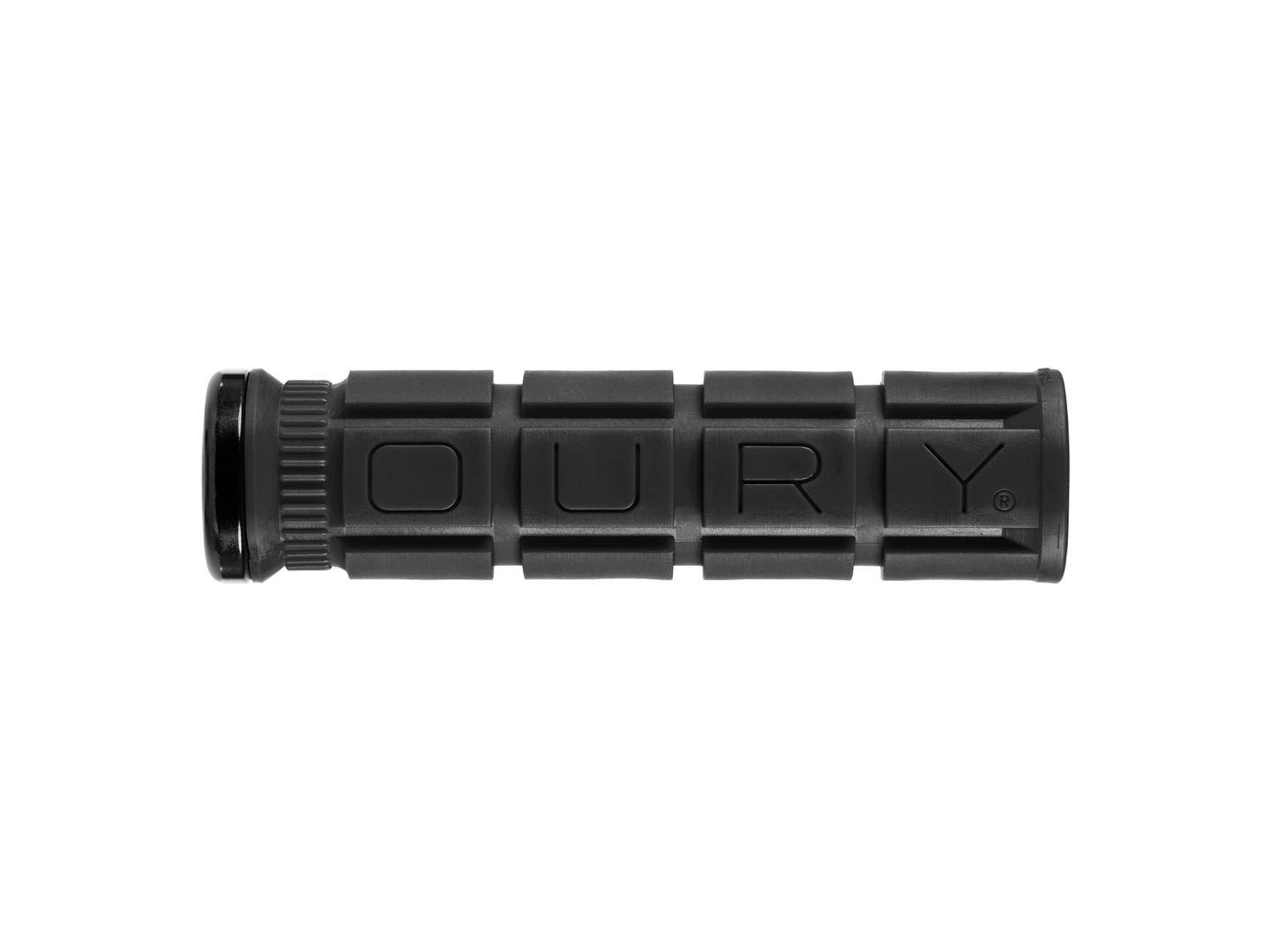 Oury Single-Sided V2 Lock-On Grips - Jet Black