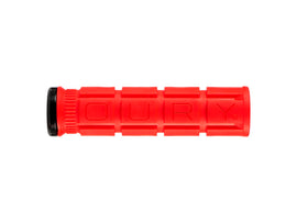 Oury Single-Sided V2 Lock-On Grips - Candy Red