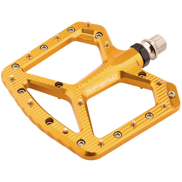 Buy gold Wolf Tooth Ripsaw Aluminum Pedals