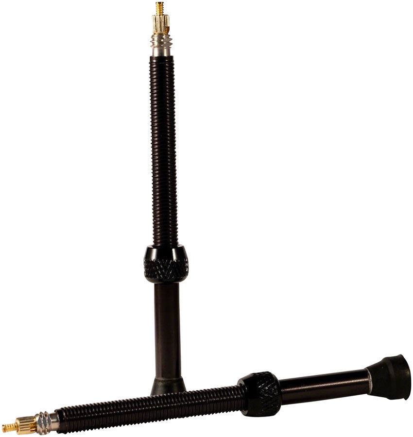 Stans NoTubes Alloy Valve Stems - 80mm Pair Black - 0